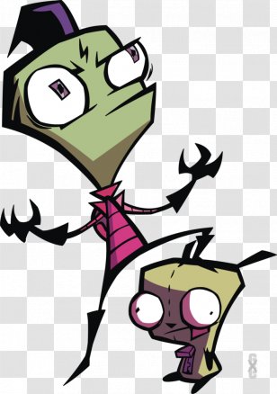 Drawing Johnny The Homicidal Maniac Cartoon Pilot - Frame - Space Invaders Transparent PNG