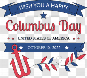 Columbus Day Transparent PNG