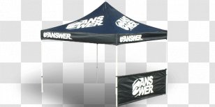 Tent Screen Printing Pop Up Canopy - Banner - Logo Transparent PNG