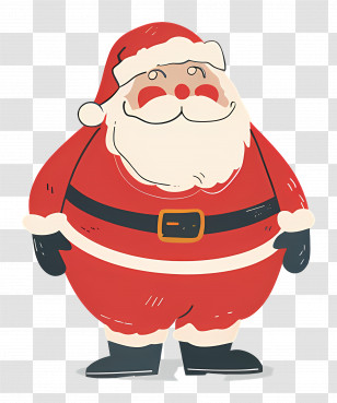 Santa Claus - Cartoon Santa Claus Illustration For Christmas Transparent PNG