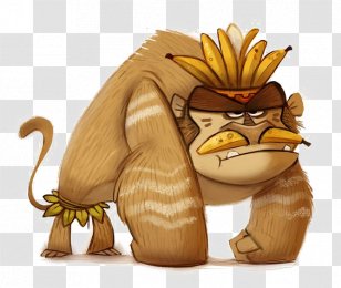 Word Sense Phrase Humour Amusement - Life - Cartoon Gorilla Transparent PNG