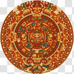 Aztec Calendar Stone Maya Civilization Mesoamerica Transparent PNG