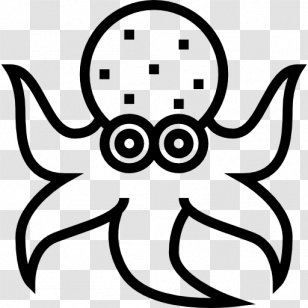 Octopus Symbol - Cartoon - Smile Transparent PNG