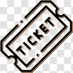 Circus Icon Ticket Icon Transparent PNG