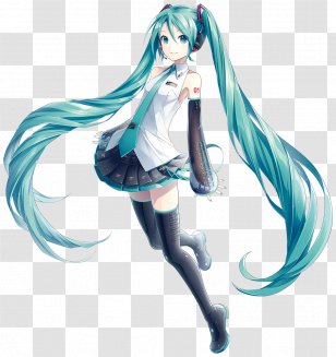 Hatsune Miku Vocaloid Kagamine Rin/Len Megurine Luka Crypton Future Media - Watercolor Transparent PNG