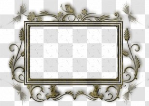 Picture Frame - Wet Ink - Rectangle Transparent PNG
