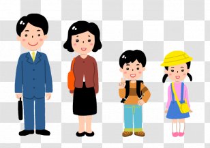 Illustration Family Clip Art Image Wife - Friendship Transparent PNG