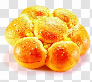 Pineapple Bun Pandesal Bakery Anpan Bread - Amylase Transparent PNG