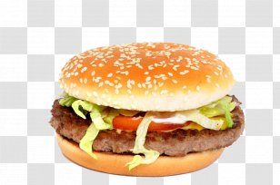 Hamburger French Fries Fast Food Cheeseburger Breakfast - Barbecue Transparent PNG