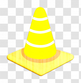 Urban Icon Security Icon Traffic Cone Icon Transparent PNG