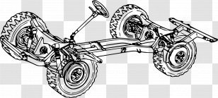 Car Line Art - Bmw Xdrive - Auto Part Drawing Transparent PNG