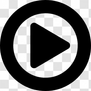 Button Download - Black And White Transparent PNG