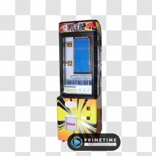 Stacker Electronics Arcade Game Electronic Amusement - Crane Machine Transparent PNG