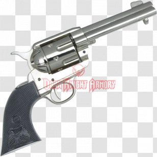 Revolver Firearm Colt Single Action Army Fast Draw Pistol - Frame - Weapon Transparent PNG