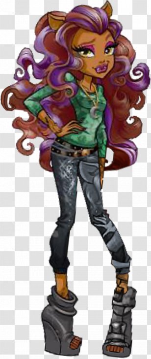 Monster High Clawdeen Wolf Doll Scaris: City Of Frights Mattel - Figurine Transparent PNG