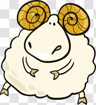 Aries Astrological Sign Zodiac Cartoon Illustration Transparent PNG