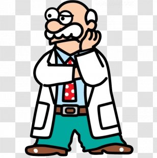 Cartoon Doctorate Comics - Robot - Cute Doctor Transparent PNG