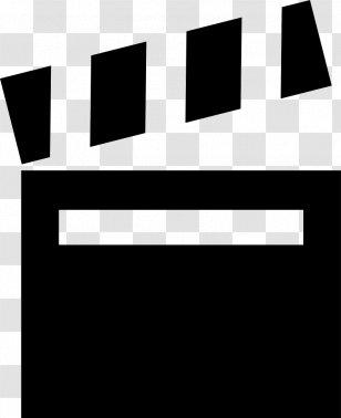 Clapperboard - Rectangle - Black Transparent PNG