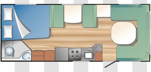 Polar Caravans Wagon Bed Solifer - Length - Larva Transparent PNG