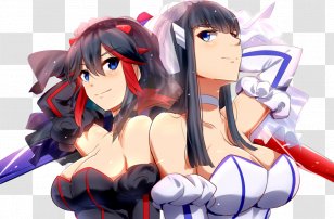 Satsuki Kiryuin Ryuko Matoi Senketsu Uzu Sanageyama Desktop Wallpaper - Frame Transparent PNG