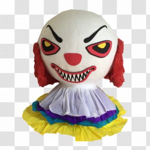 It Clown PiÃ±ata Birthday Joker - Stuffed Toy - Gum Transparent PNG