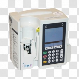 Infusion Pump Intravenous Therapy Hospira Syringe Driver - Patient Transparent PNG