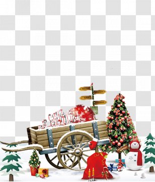 Santa Claus Royal Christmas Message Card Wish - Material Trolleys Transparent PNG