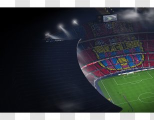FIFA 14 FC Barcelona Camp Nou PlayStation 3 2 - Structure Transparent PNG