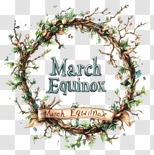 March Equinox - March Equinox Event Illustration Transparent PNG