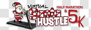 Moody Gardens Santa Hustle! Cedar Point 5K Run Running - Text - Marathon Race Transparent PNG