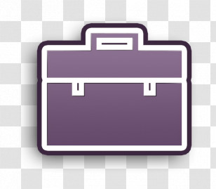 Business Icon Bag Icon IOS7 Set Filled 1 Icon Transparent PNG