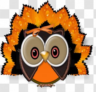 Owl Thanksgiving Clip Art - Bird Transparent PNG