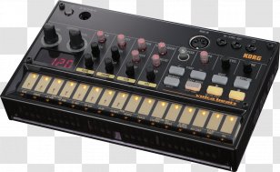 Korg MS-20 Sound Synthesizers Drum Machine Frequency Modulation Synthesis - Keyboard Transparent PNG