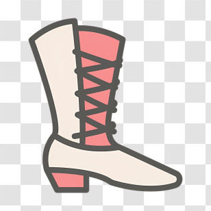 Women Shoes - Lace-up Boot Illustration Transparent PNG