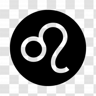 Leo Emoji - Leo Zodiac Symbol Transparent PNG