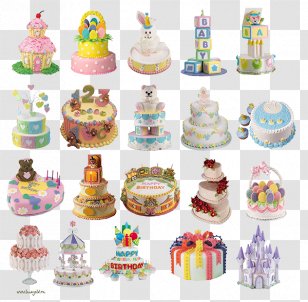 Royal Icing 32-Piece Castle Cake Set Decorating Wilton 301-910 Romantic - Spaghetti Pasta Transparent PNG