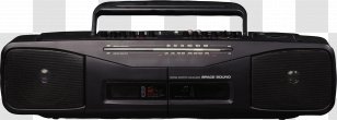 Electronics Boombox Technology Electronic Musical Instruments Multimedia - Video Recorder Transparent PNG