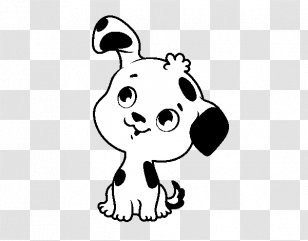 Pug Dalmatian Dog Coloring Book Cat Drawing - Watercolor - Lince Silhouette Transparent PNG