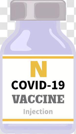 Covid 19 Vaccine - COVID-19 Vaccine Vial Illustration Transparent PNG