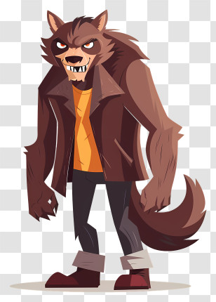 Werewolf - Scary Werewolf Character Transparent PNG