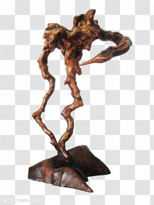 Work Of Art Guiyang Root Carving Market Sculpture Tree - Wood - Sleep Standing Crane Transparent PNG