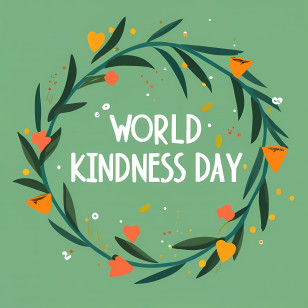 World Kindness Day - Floral Wreath For World Kindness Day Transparent PNG