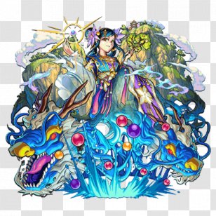 Monster Strike Mount Penglai Avalon Immortality Boss - Fictional Character Transparent PNG