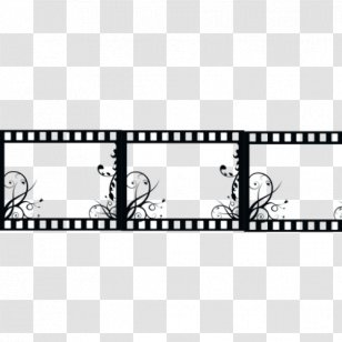 Photographic Film Filmstrip Black And White Photography - Watercolor - Strips Transparent PNG