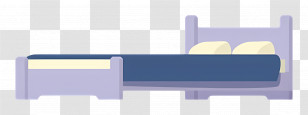 Queen Bed - Minimalist Bed Design Transparent PNG