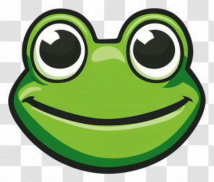 Pepe The Frog - Smiling Green Frog Cartoon Illustration Transparent PNG