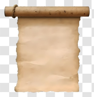 Scroll - Vintage Blank Scroll Transparent PNG