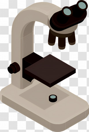 Microscope - Scientific Microscope Illustration Transparent PNG