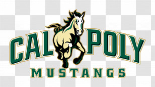 Cal Poly Mustangs Logo - Cal Poly Mustangs Official Logo Transparent PNG