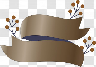 Brown Leaf Plant Flower Branch Transparent PNG
